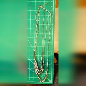 Gorgeous Silver Multi-strand Necklace